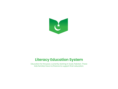 Literacy Education System design education finance grahicdesign literacy logo logodesign minimal new pakistan school vector