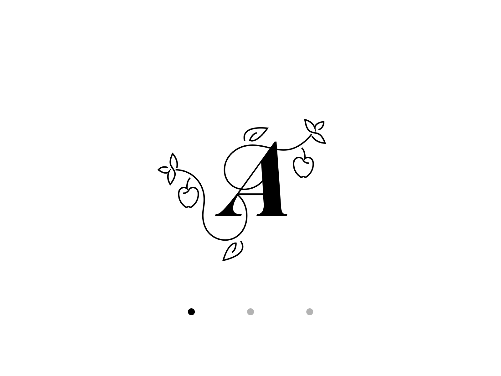 ABC Alphabets Design alphabets apple ball banana cat cherry graphic design letters logo design minimal logo modern logo words