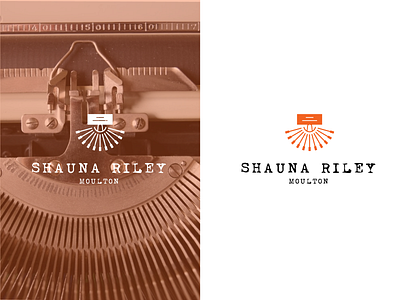 Shauna Riley Moulton | Writer author design graphic design logo logo design logoidea logomark logosketch minimal screenplay storywriter typeart typewriter vintage writer