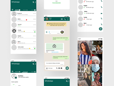 Whatsapp mock up