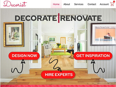 Interior Design Web Design