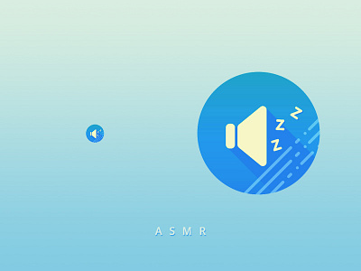 Daily UI #005 - App Icon app app icon asmr daily daily ui icon music ui