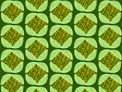 2 citrus digital fruit illustration lime pattern print surfacedesign textiles