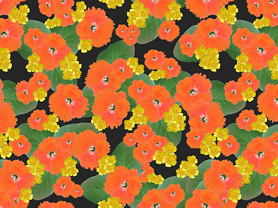 17 fashion floral flowers pattern photorealism print repeatpattern shape springsummer summer surfacedesign textiles