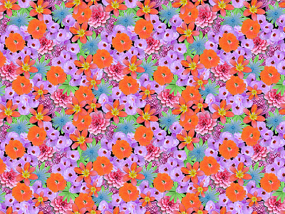 22 fashion floral flowers pattern photorealism print repeatpattern shape springsummer summer surfacedesign textiles
