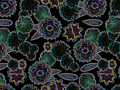 25 fashion floral flowers pattern photorealism print repeatpattern shape springsummer summer surfacedesign textiles