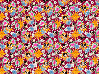 28 fashion floral flowers pattern photorealism print repeatpattern shape springsummer summer surfacedesign textiles