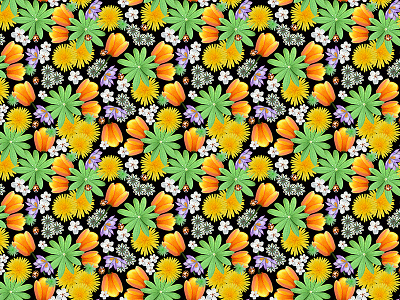 30 fashion floral flowers pattern photorealism print repeatpattern shape springsummer summer surfacedesign textiles