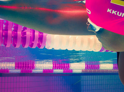 SWIMPOPLOVE° illustration kerstin kuntze photography pop sport swimming