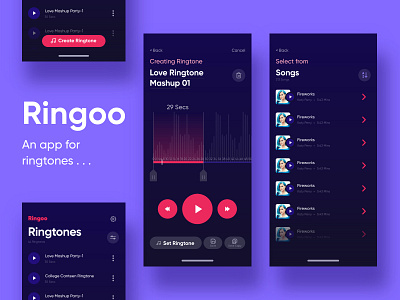 Ringoo - A app to create and manage your ringtones.