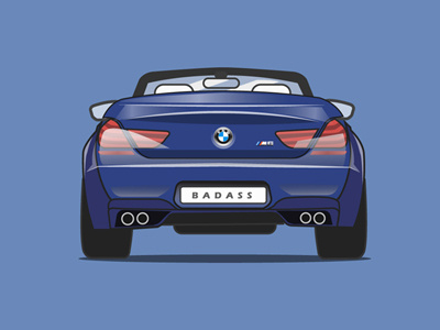 BMW M6 bmw car illustration luxury m6