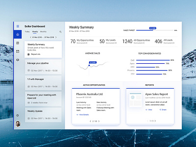 Debutshot Dribbble 800x600 complex dashboard debut fluent sales transparent white ui widgets