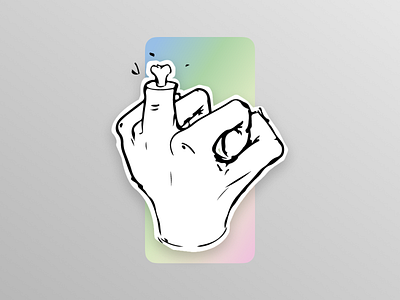Dr.Middle Finger - Cut Off branding design dr finger fuck graphic design hand illustration logo nft pin sticker ui vector
