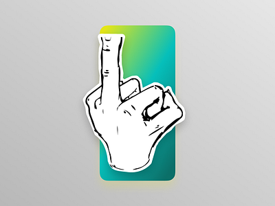 Dr.Middle Finger - Magical✨ branding design graphic design illustration logo nft pin sticker vector