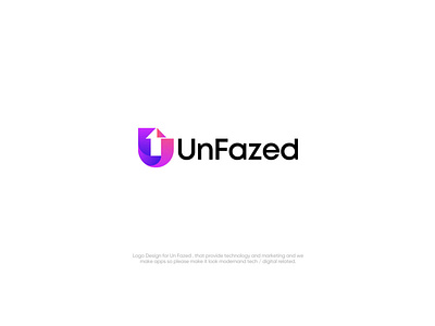 UnFazed Logo branding design icon illustration logo typography ui vector