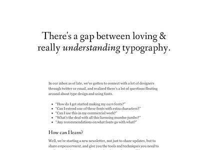 Simplified League fonts league site typography