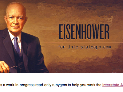 Eisenhower::Roadmaps