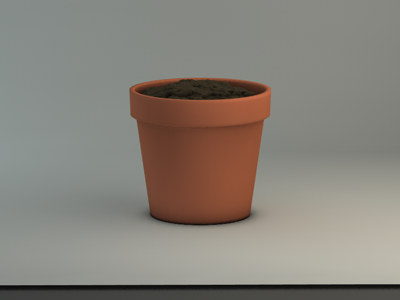 The Growing Plant 3d illustration