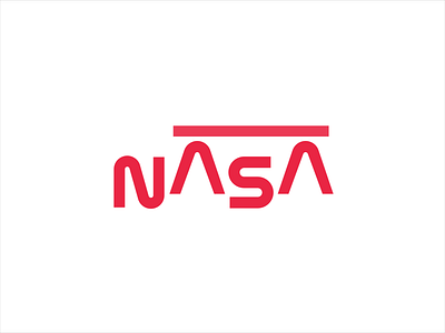 NASA Logo logo nasa red redesign rocket space