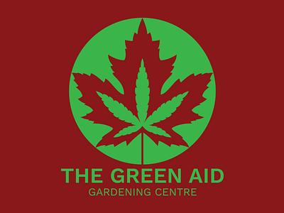 The Green Aid Gardening Centre Logo Design