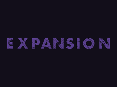 Expansion Wordmark adobe illustrator bezzina designs brand identity expanse expansion graphic design identity logo design logo mark logomark wordmark