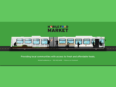 Mobile Food Market Poster Design