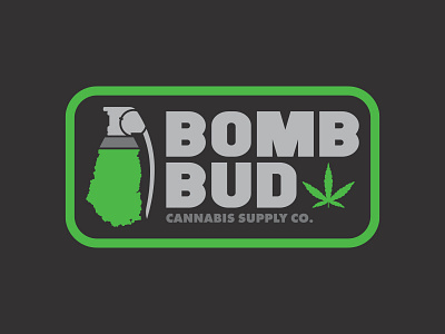 Bomb Bud Cannabis Supply Co. - Logo Design