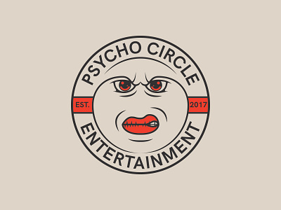 Psycho Circle Entertainment - 2/3 adobe illustrator bezzina designs brand identity branding graphic design identity illustration illustrator logo logo design logo mark logomark