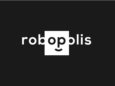 Robopolis #1 branding illustrator logo robopolis robot