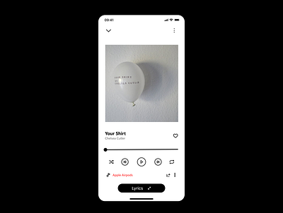 Daily UI Day 9: Music Player design ui ux