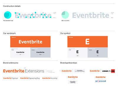Eventbrite brand system details: The logo brand branding design eventbrite graphic design guidelines identity logo rebrand
