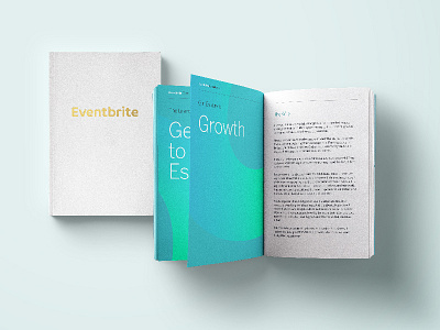 Eventbrite new brand touchpoint: Notebook