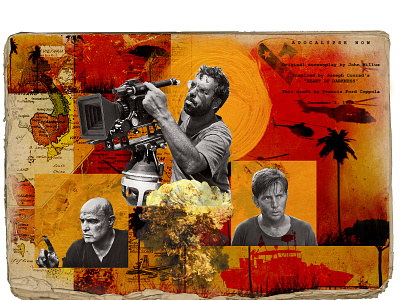 Apocalypse Now collage digital art editorial illustration illustration magazine illustration
