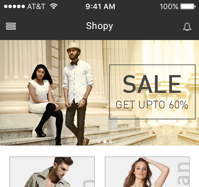 Shopy - Concept E-commerce App by Sathish kumar on Dribbble
