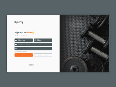 001 - Sign Up ui uidesign