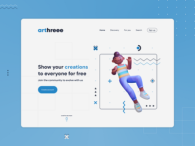 003 - Landing Page ui uidesign