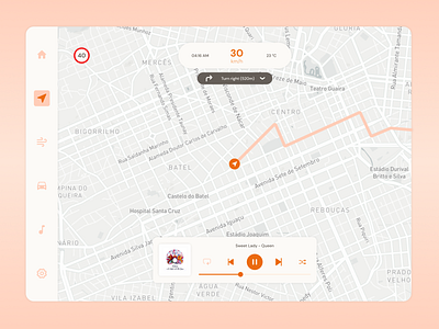 034 - Car Interface ui uidesign