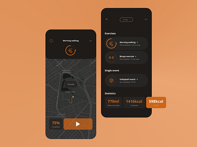 041 - Workout Tracker ui uidesign