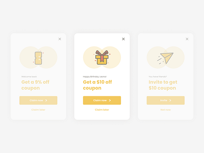 Daily UI #061: Redeem Coupon