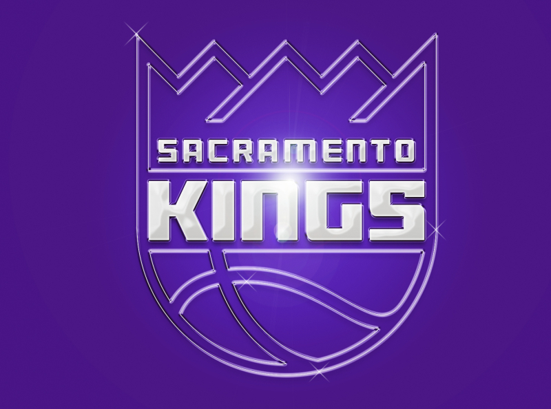 NBA Sacramento Kings - Efeito Cromado by Djalma Narcizo da Silva Jr on ...