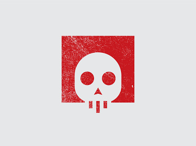 Skull Logo For Sale app branding death head horror icon logo skull logo vector