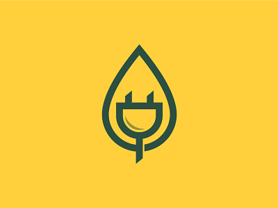 Eco Plug Logo For Sale app branding eco energy eco plug icon leaf logo logo nature plug logo vector