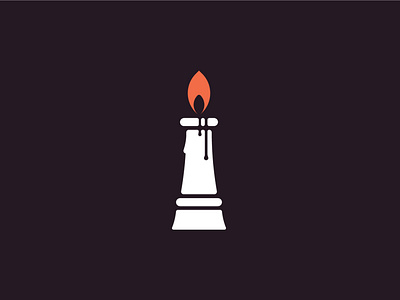 Candle Chess Logo For Sale