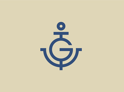Letter G Anchor Logo anchor app branding design fishing icon letter g logo marine sea vector