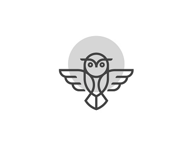 Owl Logo animal logo app bird branding education icon logo owl vector wild