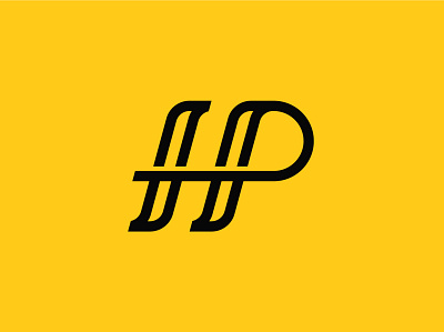 Letter Hp Monogram Logo alphabet app branding business holding hp logo logo protection vector