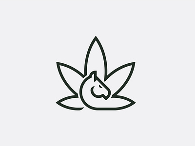 Horse Cannabis Logo