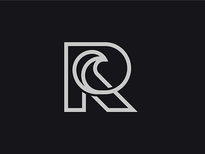 Letter R Bird Logo