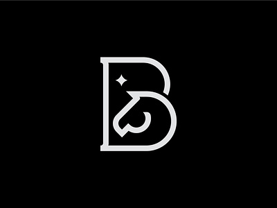 B Horse Logo