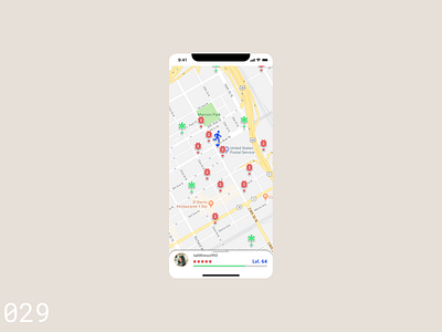 Daily UI #029 - Map